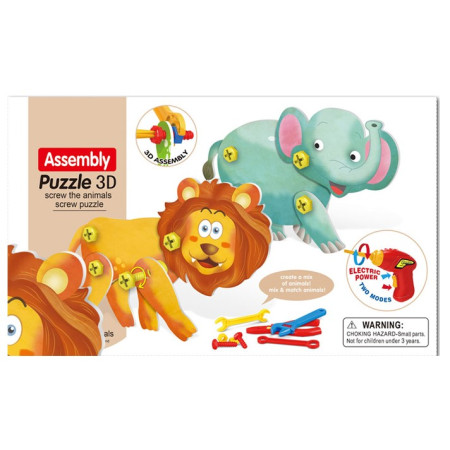 ASSEMBLE PUZZLE TOY -133 pcs