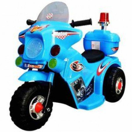 6v Police Rechargeable Ride on Bike