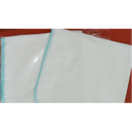 MAL PIECE NAPPY 18 X 18  - PLAIN - 6 PCS PACK