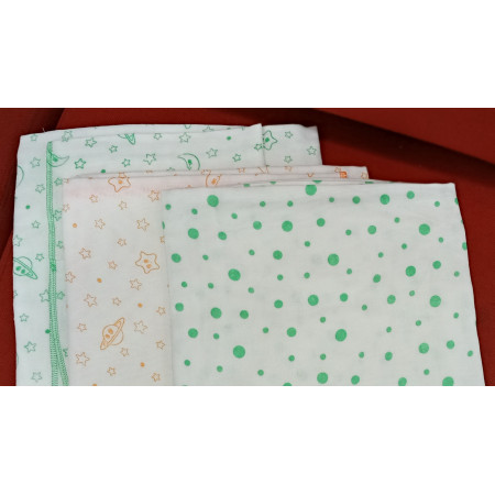 BABY  WRAPPER 36" X 36 " - 3 PCS PACK