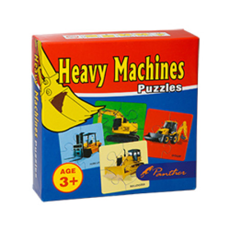 HEAVY MACHINERY PUZZLE 