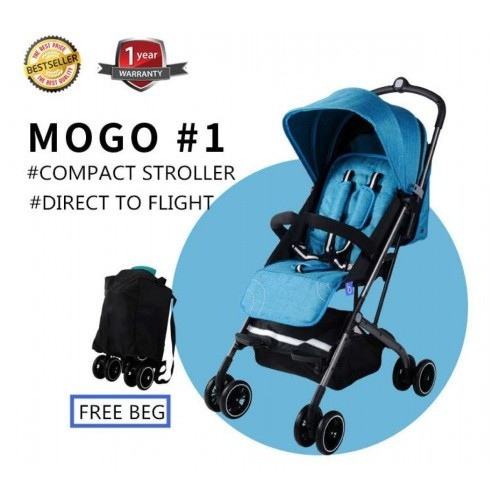 BAOBAOHAO M1 One-Hand Fold Light Baby Stroller